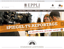 Tablet Screenshot of eppli.com